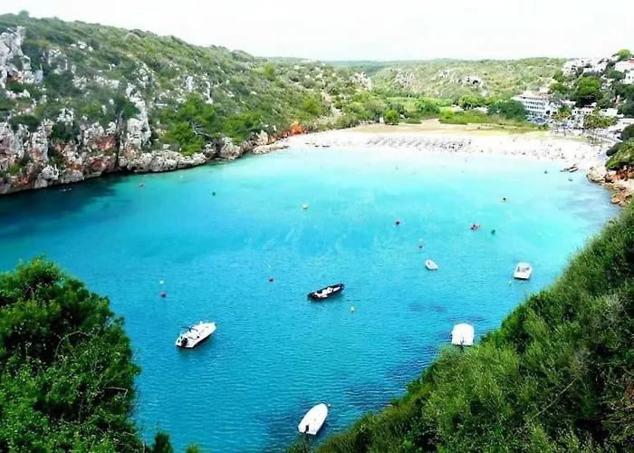 Con Jardin Privado En Menorca Lejlighed *